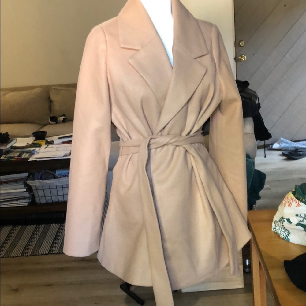 Wrap taupe jacket
